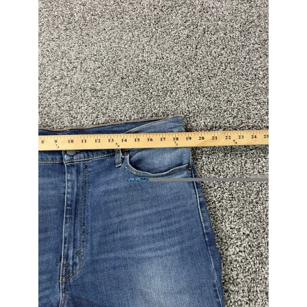 Levis 513 Slim Straight Jeans Men's Size 38X30 Blue